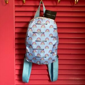 Kendall & Kylie NWT mini backpack rainbow design